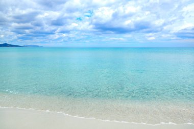 Deniz pitoresk görünümü