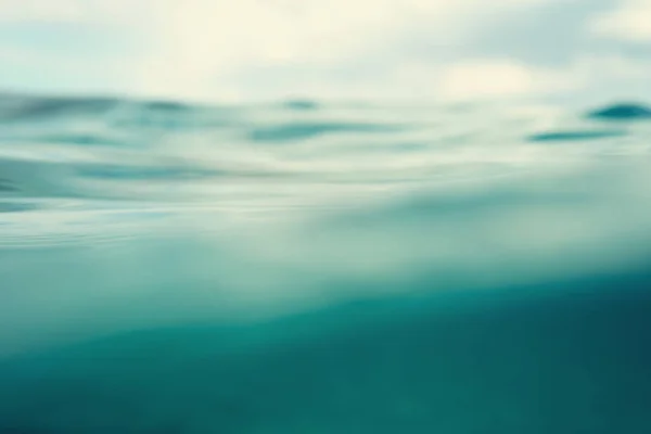 blur turquoise water sea