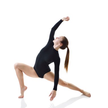 stüdyoda dans güzel kız