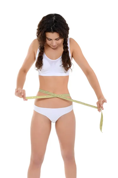 Slim woman body — Stock Photo, Image