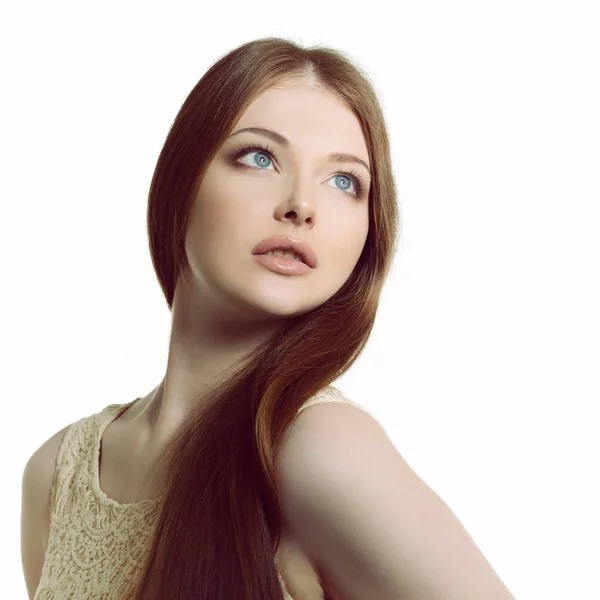 Portrait of young woman — Stock Photo, Image