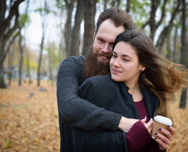 Fashion Hipster couple — Stock Photo, Image