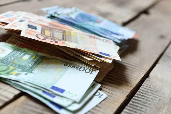 Европейские наличные деньги — стоковое фото