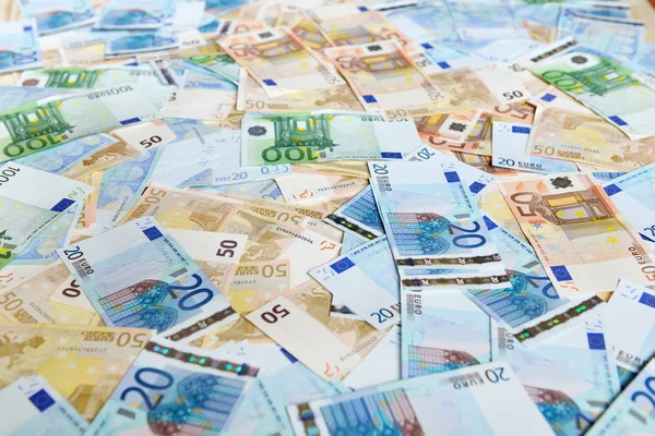 Dinero en efectivo europeo — Foto de Stock