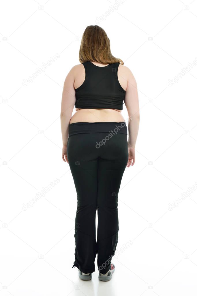 large Overweight woman
