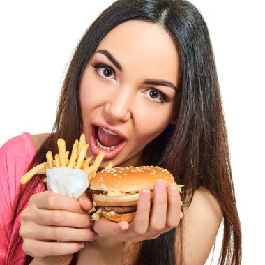 Fast Food 'lu Kadın