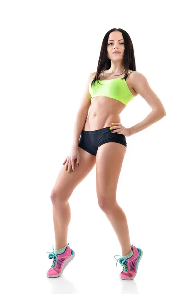 Joven mujer fitness — Foto de Stock