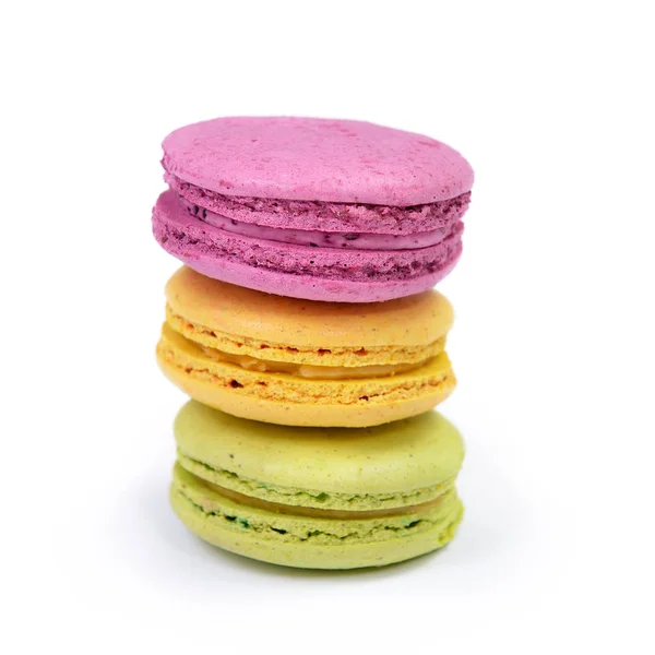 Macarrones coloridos franceses — Foto de Stock
