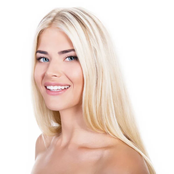 Portrait of blond woman — Stock Photo, Image