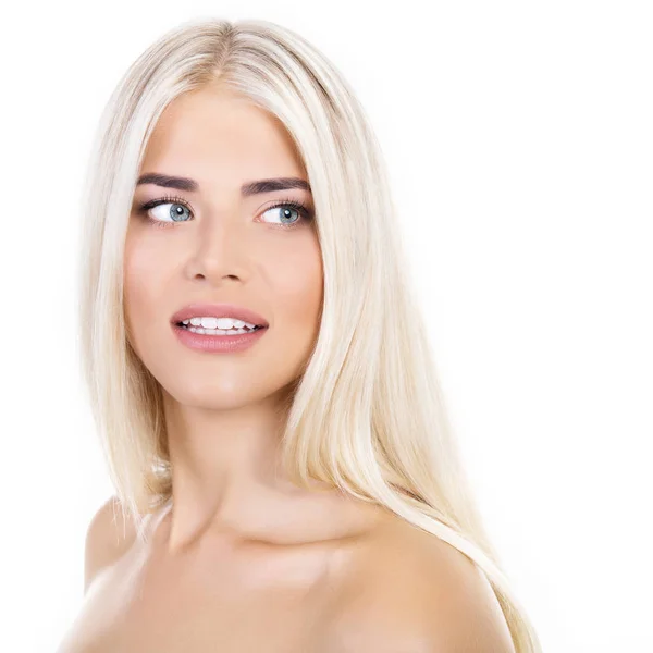 Portrait of blond woman — Stock Photo, Image