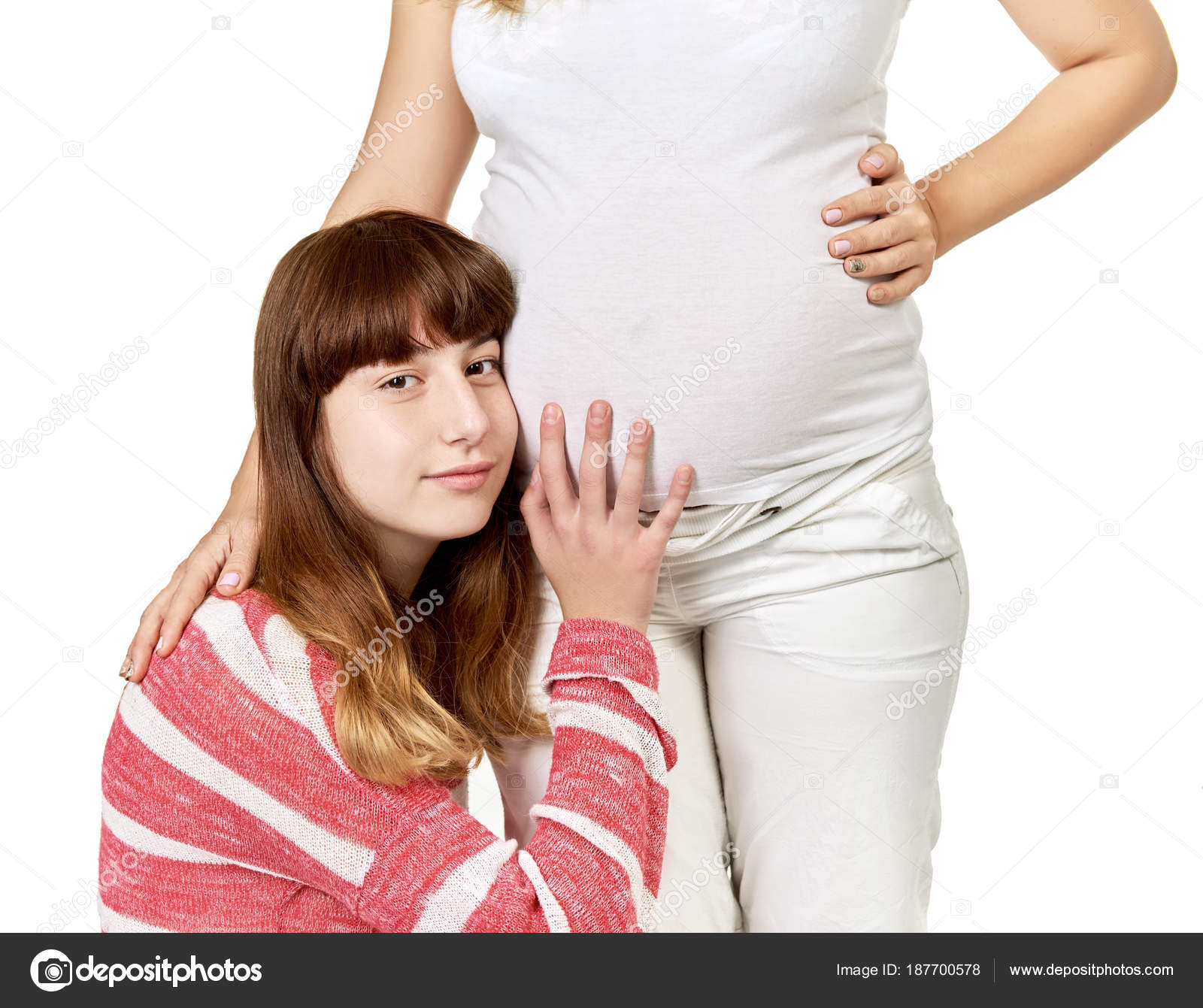 Pregnant Teen Girl