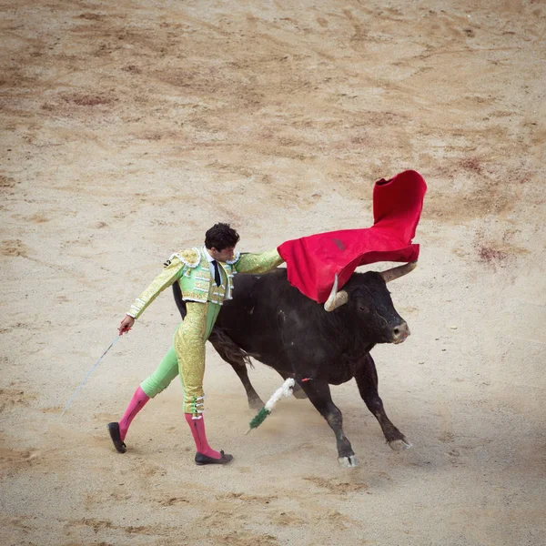 Corrida. Corrida a Pamplona, Navarra, Spagna, 10 luglio 20 — Foto Stock