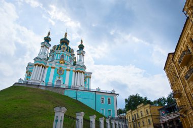 St Andrew's Kilisesi, Kiev, Ukrayna.