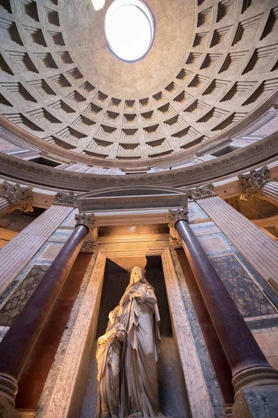Uvnitř Pantheonu Řím Itálie Července 2017 — Stock fotografie