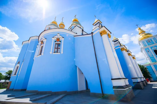 Michael Golden Domed Monastery Kyiv Ukraine — Stock Photo, Image