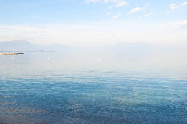 Desenzano Del Garda Talya Talyan Gölü Nün Sakin Manzarası Garda — Stok fotoğraf