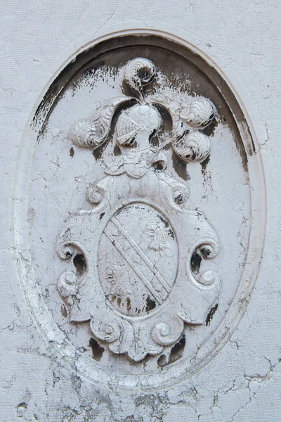 Antico Stemma Veneziano Emblema Cavalleresco Medievale Venezia — Foto Stock