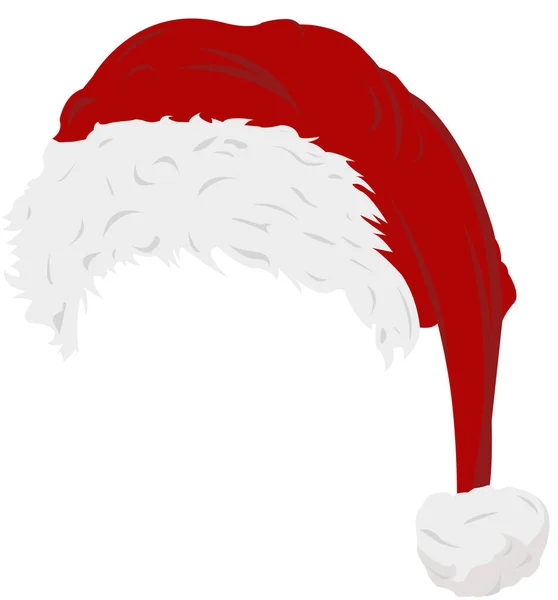 Chapeau de noel vectorizador — Vector de stock