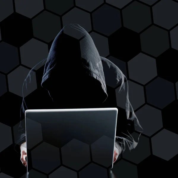 Hacker. —  Fotos de Stock