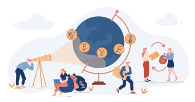 People Rejoice at Exchange Rate. Online Economy Applications for Quick Currency Exchange Euro Franc Yen and Pound
