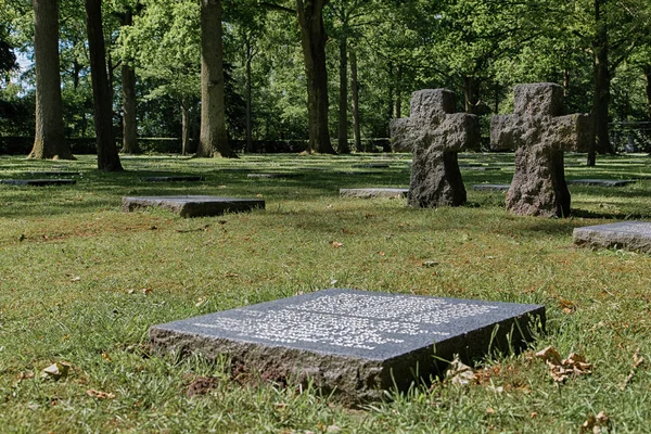 Deutscher Soldatenfriedhof vladslo — Stockfoto