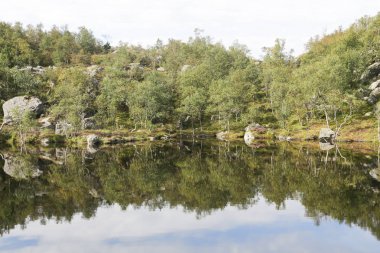 Preikestolen Cliff sahne