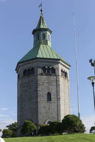 Torre de Vigilância de Fogo Stavanger — Fotografia de Stock