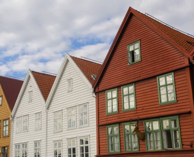 Bryggen street Bergen