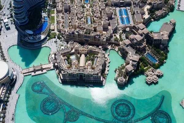Vista do centro comercial de Dubai — Fotografia de Stock