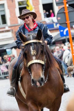 Ağır atları Lennik geçit töreni
