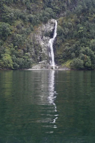 Naeroyfjord ve Aurlandsfjord — Stok fotoğraf