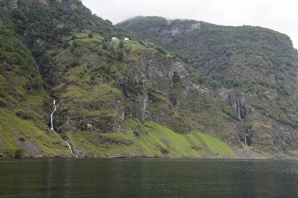 Naeroyfjord od w okolicach Sognefjordu — Zdjęcie stockowe