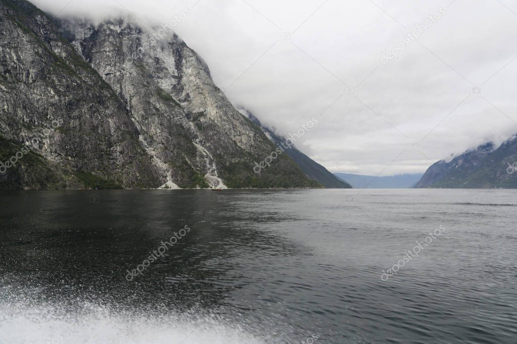 Naeroyfjord and Aurlandsfjord