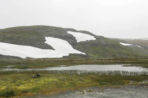 De Vikafjellsvegen-Route — Stockfoto