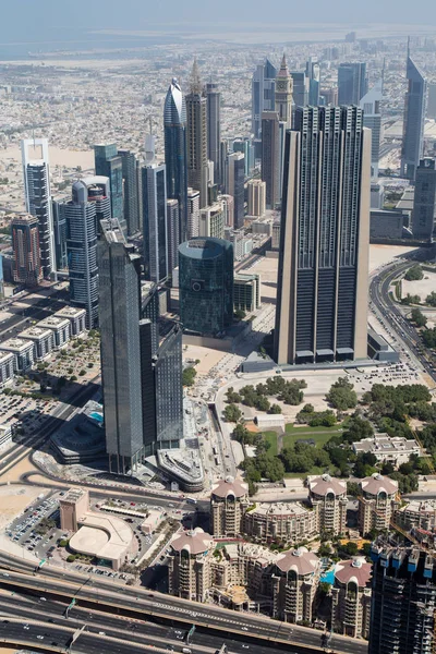 Vista do centro comercial de Dubai — Fotografia de Stock