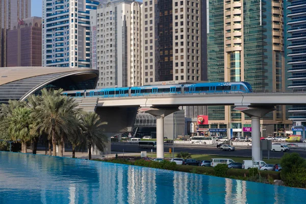 Skyline in Dubai — Stock Photo, Image