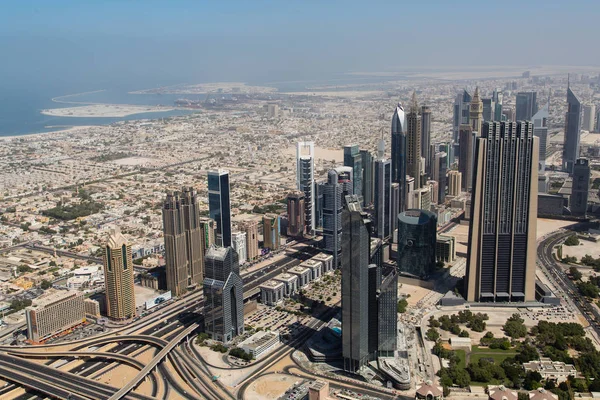 Vista do centro comercial de Dubai — Fotografia de Stock