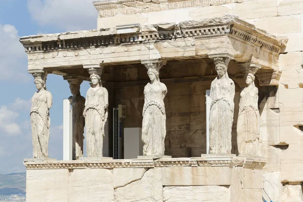 The Porch of the Caryatids — Stock Photo, Image