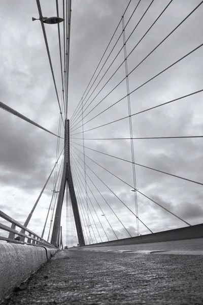 Pont de Normandie Przewodniczący — Zdjęcie stockowe