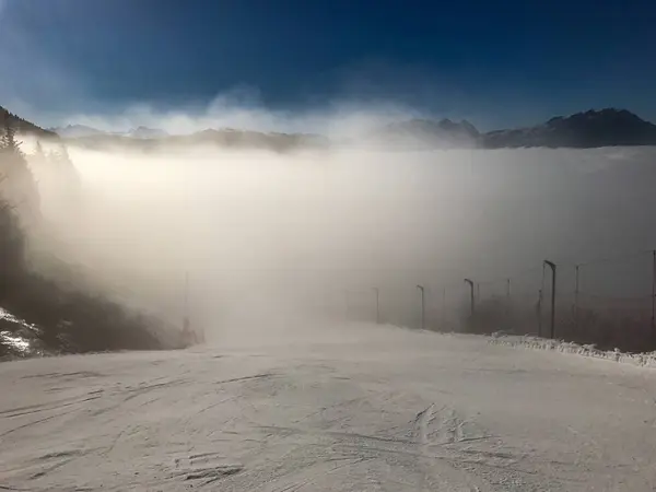 Alpes en invierno —  Fotos de Stock