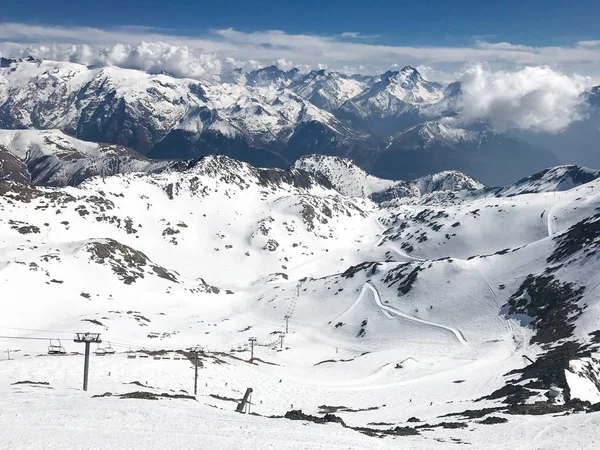 Alpen in de winter — Stockfoto