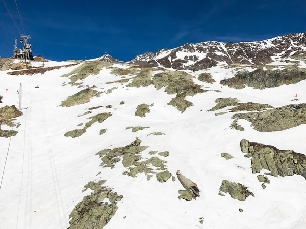 Alpen im Winter — Stockfoto