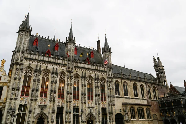 Burg Square Bruges — Stock Photo, Image