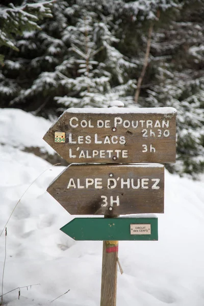 Alpen im Winter — Stockfoto