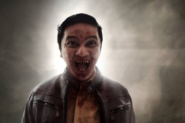 Vampir karanlık odada