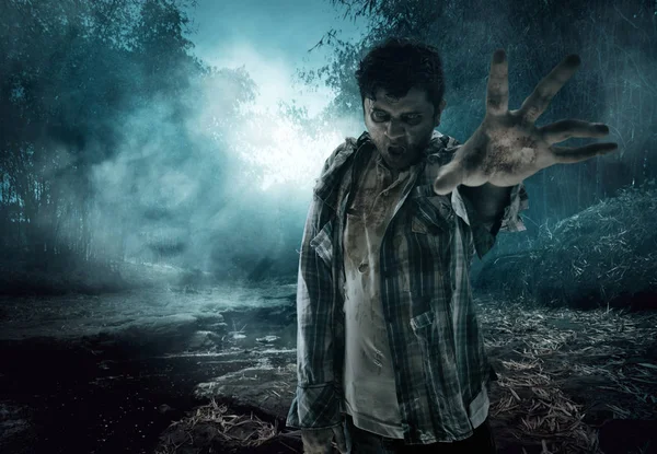 Korkunç zombi gece yürüyüş