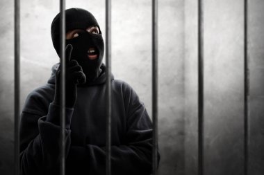 Maskeli hırsız hapiste