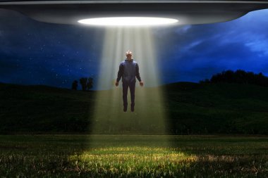 UFO uzaylılar tarafından kaçırılma insan