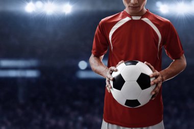 Futbol topu futbol oyuncu