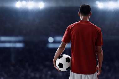 Futbol topu futbol oyuncu